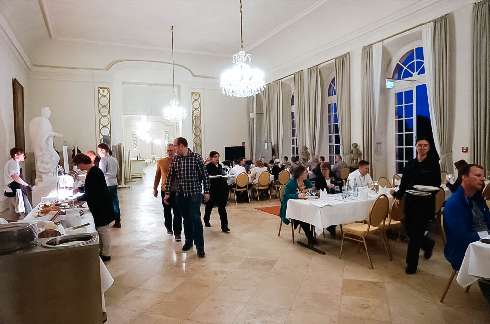 Abendveranstaltung im Schloss