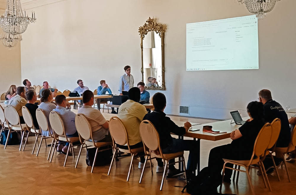 Vortrag im historischen Festsaal